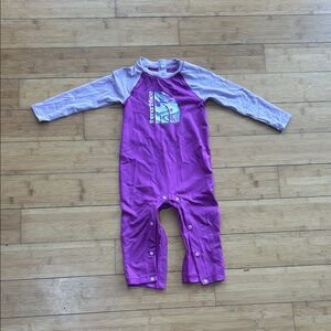 The North Face Purple Baby Swimsuit